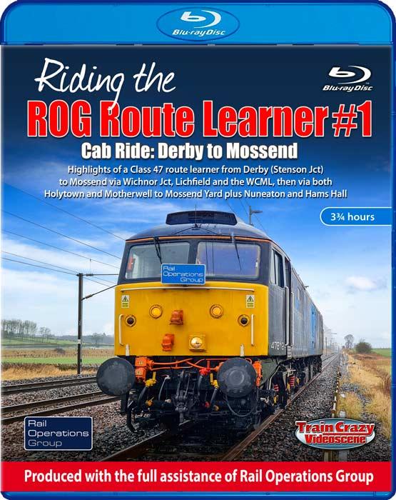 Riding the ROG Route Learner #1 - Cab Ride: Derby to Mossend. Blu-ray