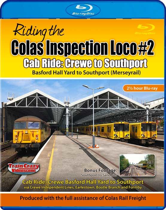 Riding the Colas Inspection Loco #2 - Cab Ride: Crewe to Southport