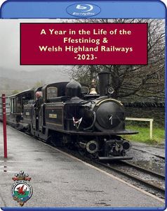 A Year in the Life of the Ffestiniog and Welsh Highland Railways 2023. Blu-ray