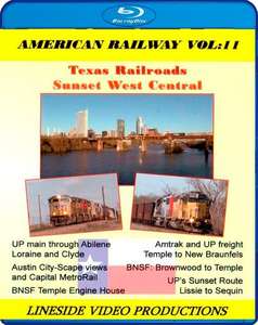 American Railway - Vol 11 Texas Railroads - Sunset West Central - Blu-ray