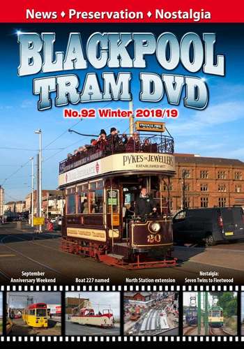 Blackpool Tram DVD No.92 - Winter 2018/19