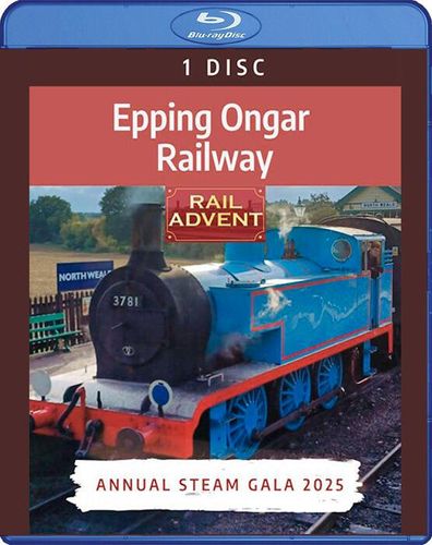 Epping Ongar Railway – 2025 Annual Steam Gala. Blu-ray