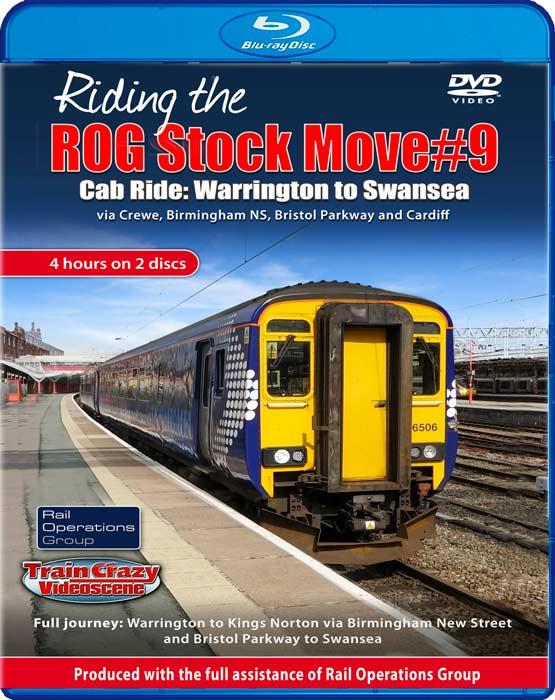 Riding the ROG Stock Move #9 - Cab Ride: Warrington to Swansea. Blu-ray