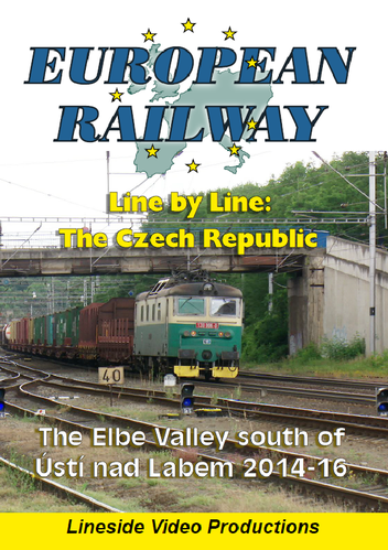 European Railway - Line by Line - The Czech Republic - The Elbe Valley south of Usti nad Labem  2014-16