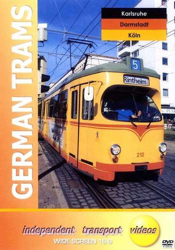 German Trams 9 - Karlsruhe Darmstadt and Köln