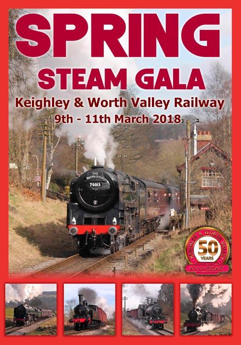 Keighley and Worth Valley Railway Spring Steam Gala 2018