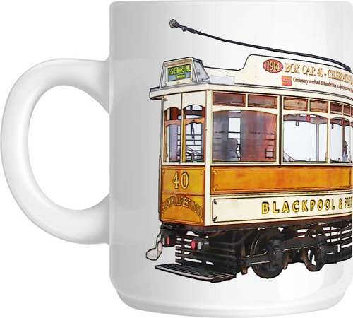 Blackpool Tram Mug Collection 2015 - Fleetwood Car 40