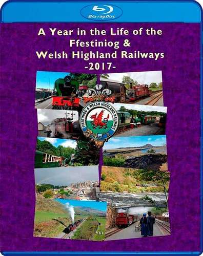 A Year in the Life of the Ffestiniog and Welsh Highland Railways - 2017 - Blu-ray