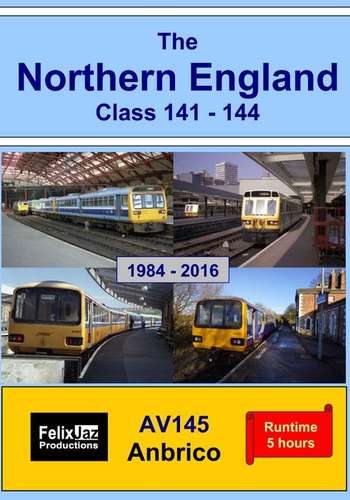 The Northern England Class 141 - 144.1984 - 2016  - 4 Disc Set