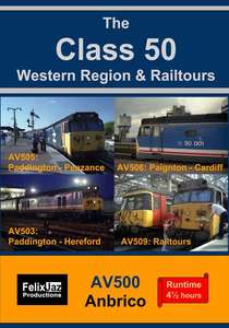 The Class 50 Western Region and Railtours