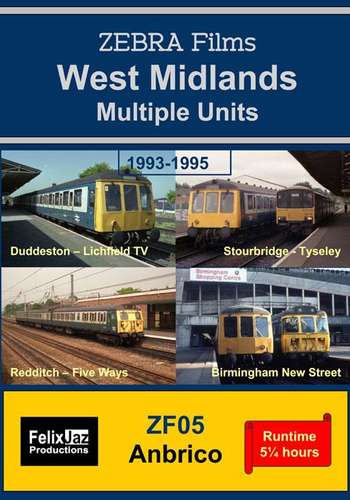 West Midlands Multiple Units 1993-1995 - 4 Disc Set