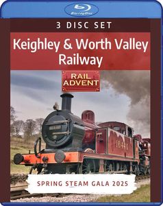 Keighley and Worth Valley Railway – Spring Steam Gala 2025. Blu-ray