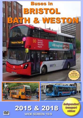 Buses in Bristol, Bath and Weston 2015 and 2018