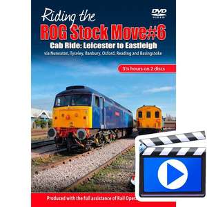 Riding the ROG Stock Move #6 - Cab ride: Leicester to Eastleigh