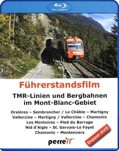 TMR Lines and Mountain Railways in the Mont Blanc Area. Blu-ray