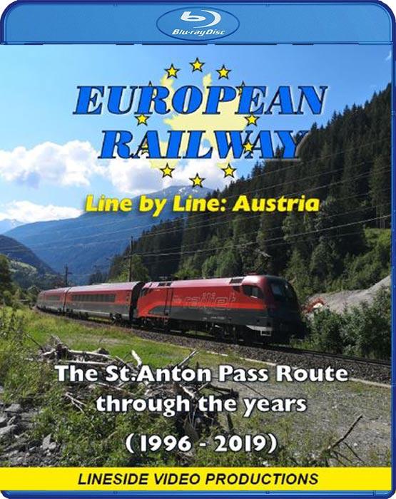 European Railway: Line by Line: Austria - The St.Anton Pass Route. Blu-ray