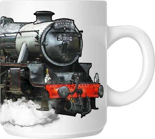 The Steam Mug Collection No6 - 45407 The Lancashire Fusilier