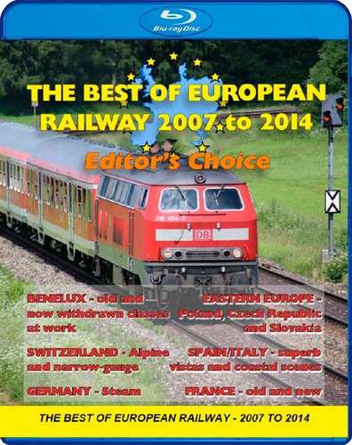 The Best of European Railway - 2007 to 2014 - Editors Choice - Blu-ray