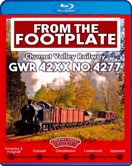 From the Footplate - Churnet Valley Railway - GWR 42XX No.427 - Blu-ray