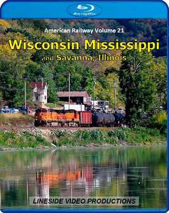 American Railway - Volume 21 - Wisconsin Mississippi and Savanna, Illinois - Blu-ray