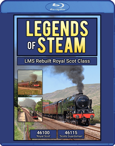 Legends Of Steam: LMS Rebuilt Royal Scot Class. B;u-ray