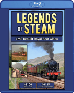 Legends Of Steam: LMS Rebuilt Royal Scot Class. B;u-ray