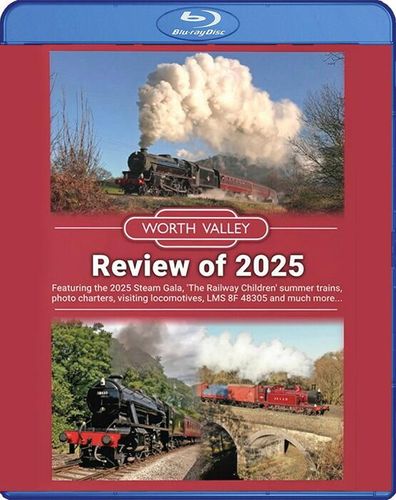 Keighley & Worth Valley Railway - Review of 2025. Blu-ray