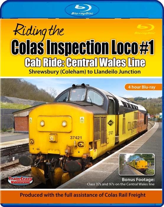Riding the Colas Inspection Loco #1. Blu-ray