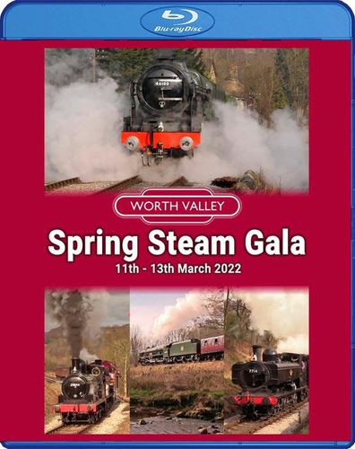 Keighley & Worth Valley Railway Spring Steam Gala 2022. Blu-ray