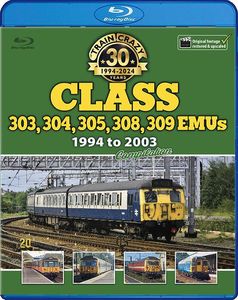 Train Crazy 30 Years: Class 303, 304, 305, 308, 309 EMUs 1994 to 2003 Compilation, Blu-ray