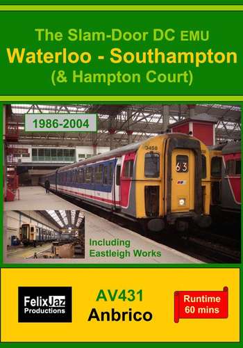 The Slam-door DC EMU Waterloo - Southampton and Hampton Court