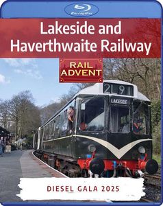 Lakeside and Haverthwaite Railway - Diesel Gala 2025. Blu-ray