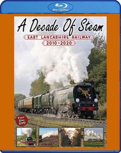 A Decade Of Steam: East Lancashire Railway 2010-2020. Blu-ray