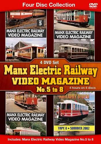 Manx Electric Railway Video Magazine No. 5 to 8