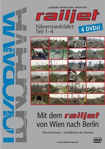 Railjet from Vienna to Berlin Parts 1-4, Vienna-Nuremberg