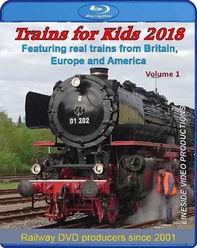 Trains for Kids 2018 - Volume 1 - Blu-ray