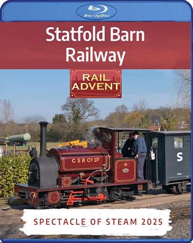 Statfold Barn Railway - Spectacle of Steam 2025. Blu-ray