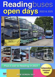 Readingbuses Open Days 2022 & 2025 plus a visit to Reading in 2023