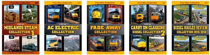 Train Crazy 4 Disc Collections