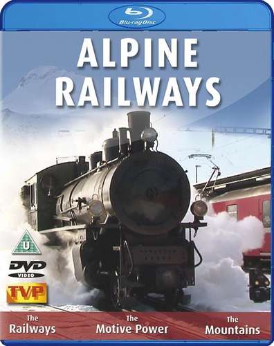 Alpine Railways in Winter and Summer. Blu-ray