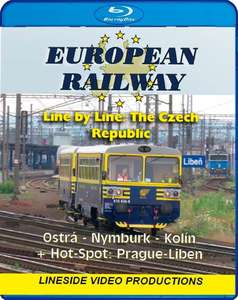 European Railway - Line by Line - The Czech Republic - Ostra-Nymburk-Kolin plus Hotspot - Prague-Liben - Blu-ray