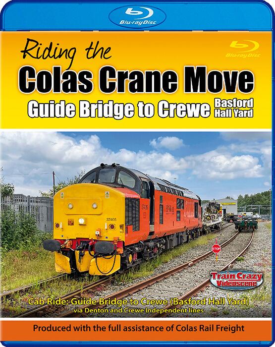 Riding the Colas Crane Move - Cab Ride: Guide Bridge to Crewe Basford ...