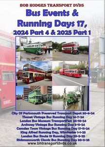 Bus Events and Bus Running Days 17 2024 Part 4 2025 Part 1