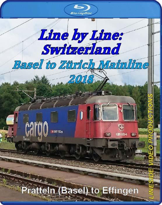 Switzerland - Basel to Zürich Mainline 2018. Blu-ray