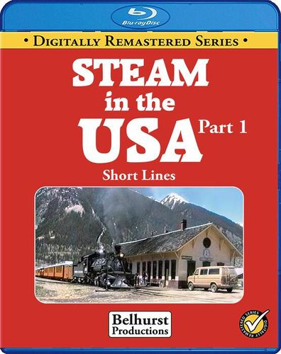 Steam in the USA Part 1: Short Lines. Blu-ray