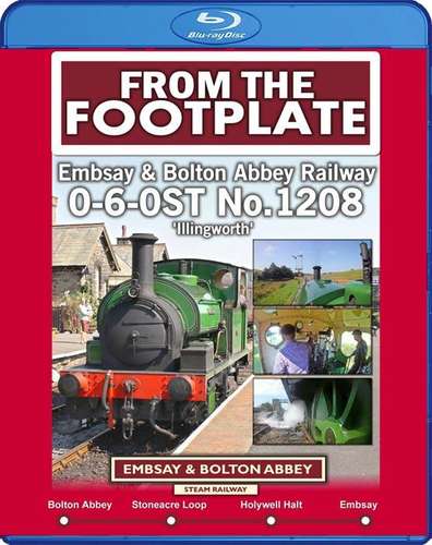 From the Footplate: Embsay & Bolton Abbey Railway. Blu-ray