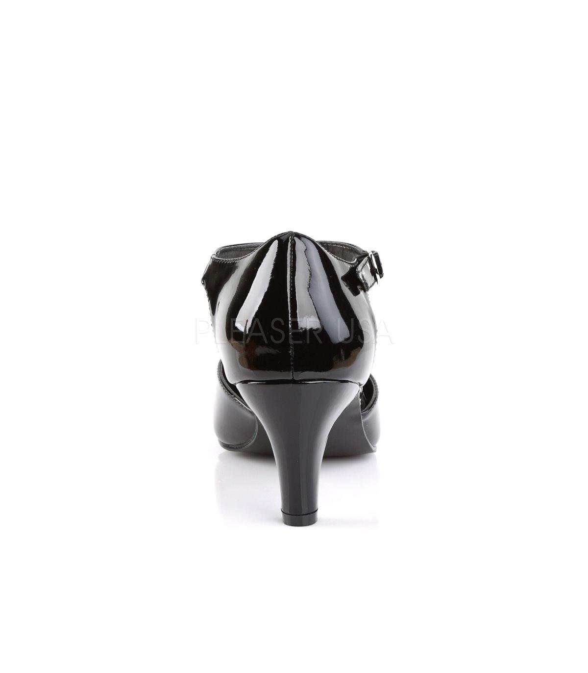 Wide Fitting T-Strap Court Shoe rear