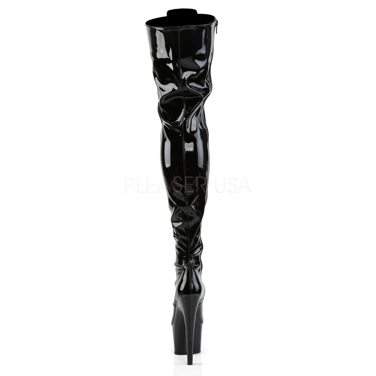 Adore Over The Knee Thigh Boot Lace Up Front stiletto heel