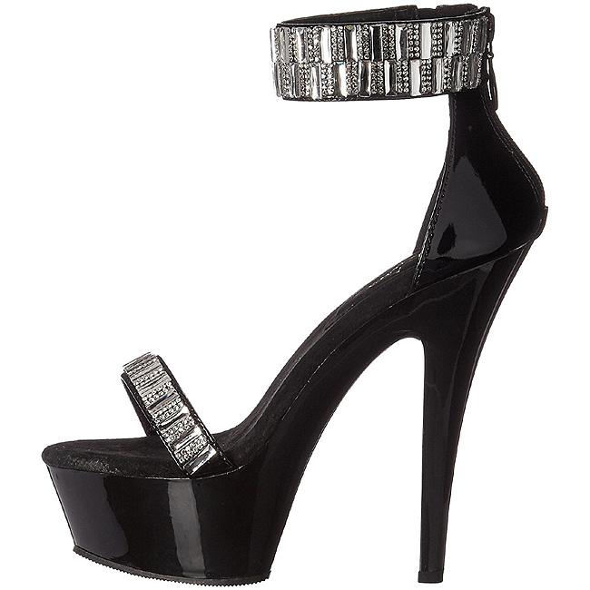 Kiss Rhinestone Platform Sandal profile