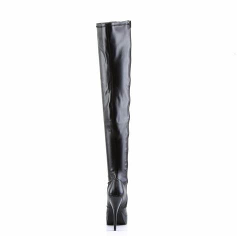Large Size Patent Thigh Boots stiletto heel